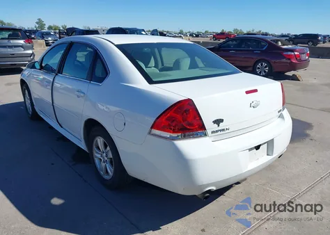 2012 Chevrolet Impala Ls Fleet from USA, damaged, VIN 2G1WF5E35C1142371